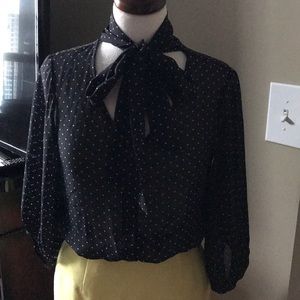 **SOLD** Polka dot blouse